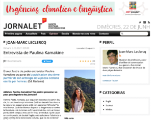Jornalet avec Paulina